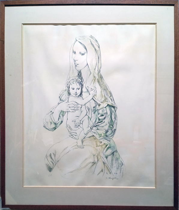 藤田嗣治 絵画（銅版画・石版画・リトグラフ・木版画）作品